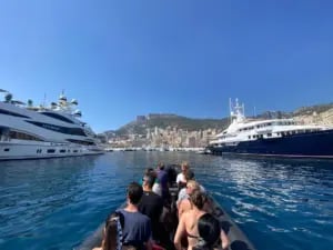 Excursion from Nice to Monaco by boat